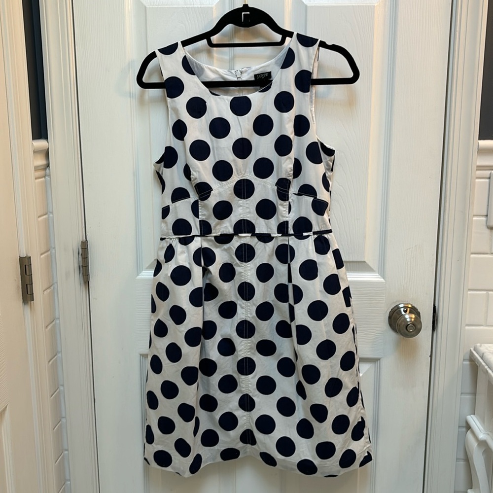 EUC - J. Crew dress with beautiful construction/ details. Graduation. Wedding.